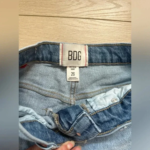 BDG Women's Blue Shorts Size 26 - Picture 2 of 5